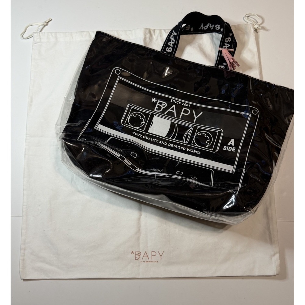 BAPE Bapy Tote Bag By A Bathing Ape Rare Tite Dust Bag Included